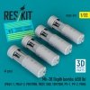 RESKIT RS32-0572 Mk-38 Depth bombs (650 lb) (4 pcs) (PB4Y-1, PB4Y-2, PBY/PBN, PB2Y, SBD, TBF/TBM, PV-1, PV-2, PBM) (3D Printed) (1/32)